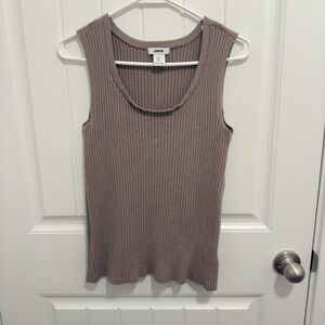 Jason Wu Women's Tank Sweater Like Ribbed Darker Blush Color‎ Size Small